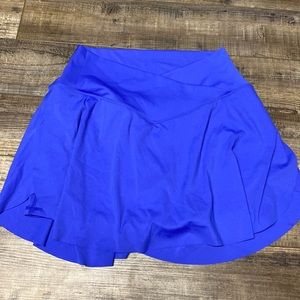 Elastic/Nylon periwinkle skort